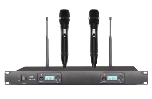 一拖二无线手持话筒-THF-100A